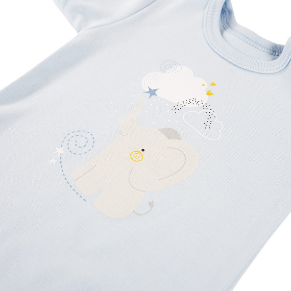 Mellow Ewa Klucze Body z krótkim rękawem - niebieski