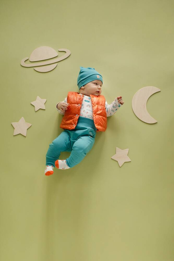 Orange Flip Pinokio Bezrękawnik niemowlęcy - pomarańczowy