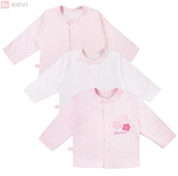 Kaftanik bawełniany "TINY" Ewa Klucze- niebieski