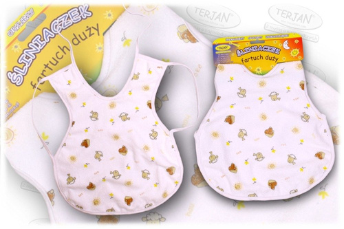 Śliniak fartuch duży TERJAN zielony