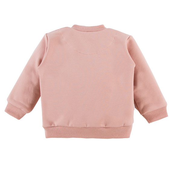Daisy Eevi Bluza dziewczęca rozpinana - jasny róż