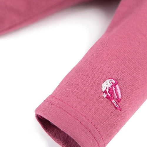 Nature Ewa Klucze Legginsy bawełniane - bordo