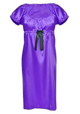 Anabel Halka satynowa koszulka damska DKaren - Fiolet