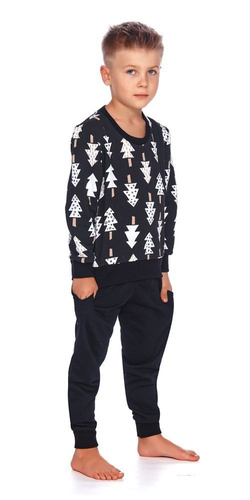 Piżama dziecięca 4167 Doctor Nap - black