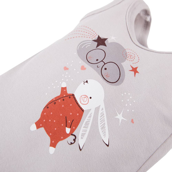 Mellow Ewa Klucze Body na ramiączkach - szary