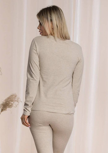 LVD 729 Hot Touch Koszulka bawełniana Key - beżowy