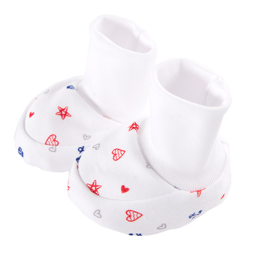 Small & Unique Eevi Buciki niemowlęce 2-pak - biały druk