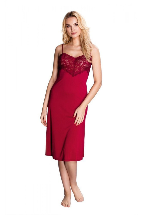 6125 Flamenco koszula nocna damska Mewa szafirowy