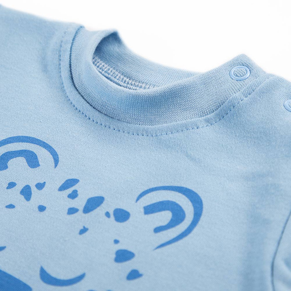 Nature Ewa Klucze Bluzka chłopięca- niebieski