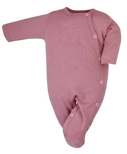 MIś Koala Pajac niemowlęcy- ciemny róż