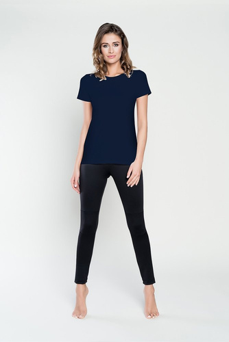 Ibiza Koszulka Damska krótki rękaw Italian Fashion - biały