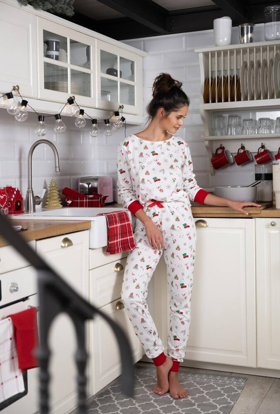 Samantha Piżama damska Sensis -ecru