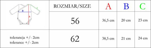 208100 Lizy Nicol Body z długim rękawem rozpinane