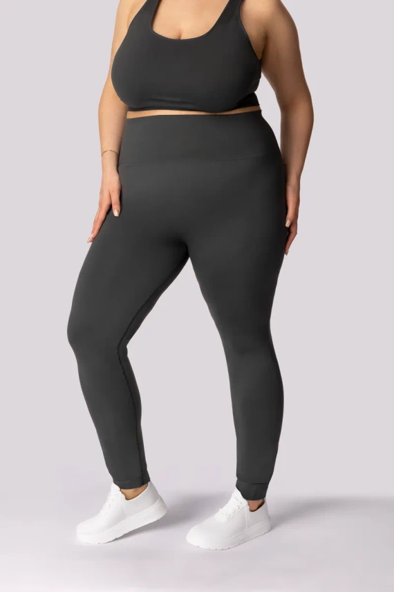 Base legginsy damskie Mona szary