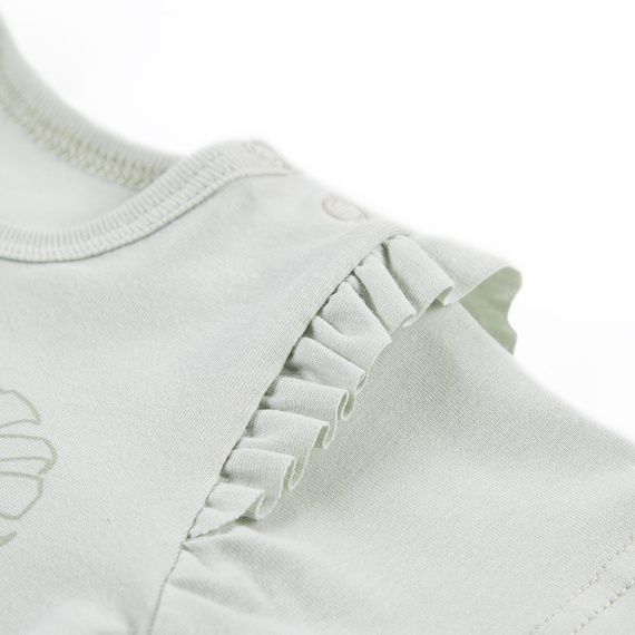 Nature Ewa Klucze Body z krótkim rękawem - zielony