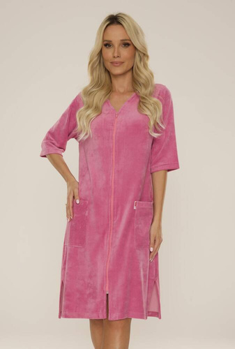 431 Welur Szlafrok Damski Forex - wrzos