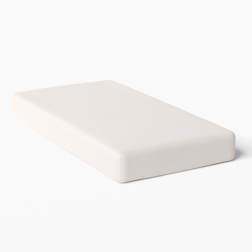 Eevi Prześcieradło dziecięce bawełniane - ecru