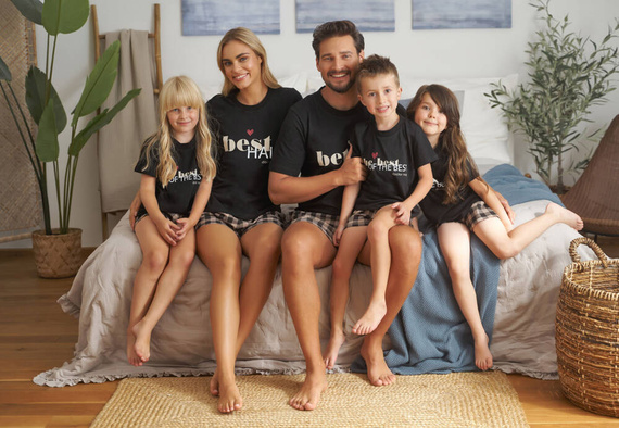 5341 "The best" Piżama Damska Doctor Nap - black