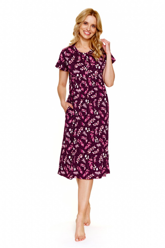 Koszula Nocna 4119 Doctor Nap - burgundy