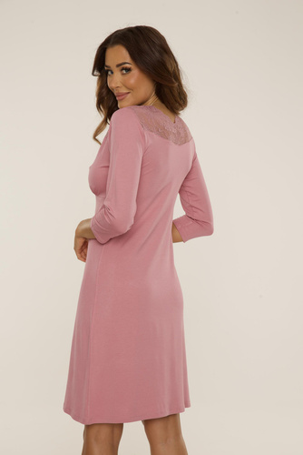 810 Lilian Koszulka nocna De Lafense - brudny róż