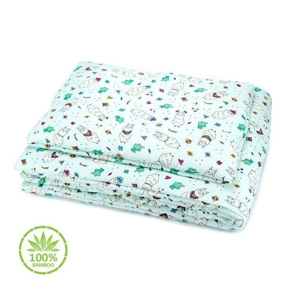 Pościel z wypełnieniem 100% Bamboo Sawanna - Makaszka
