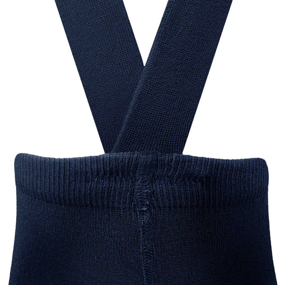 141610 Rajstopy bambusowe z szelkami Nicol - granatowy