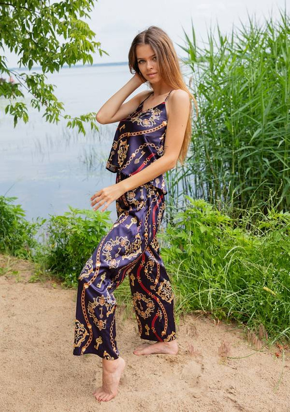 DK-KI Komplet Damski Piżama DKaren - 14 czarny