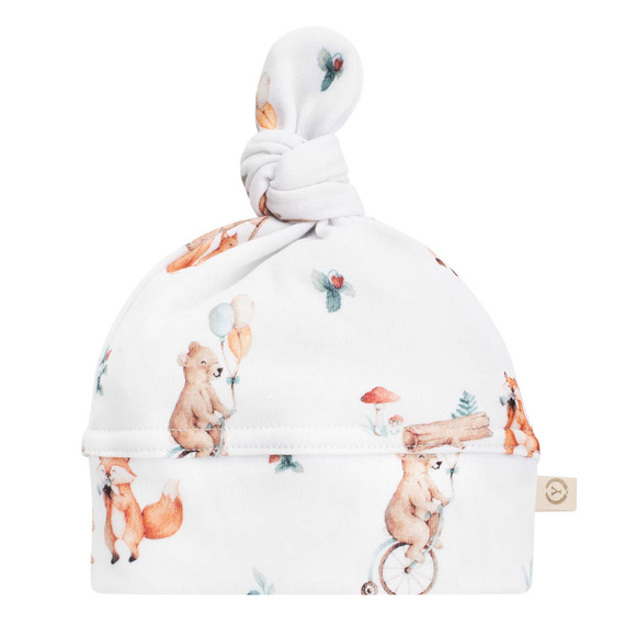 Czapeczka Forest Friends z bawełny organicznej Yosoy