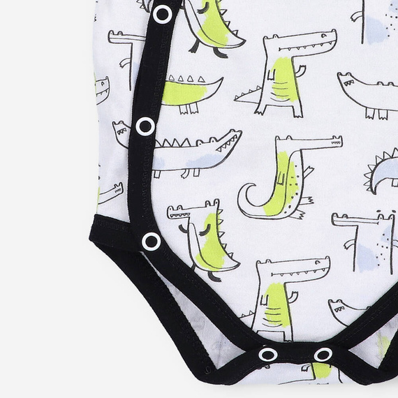 ABN-3681/KRO Crocodiles Body kopertowe z krótkim rękawem Nini