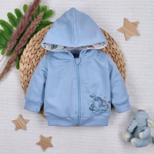 ABN-5615 Bluza dresowa dziecięca Little Dreamers Nini z bawełny organicznej – komfort, trwałość, ekologiczna