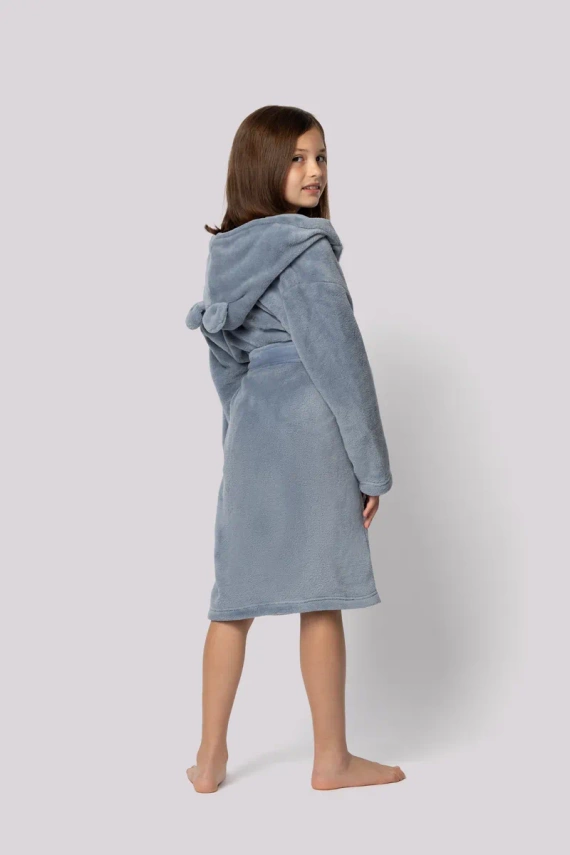 Bear szlafrok dziecięcy Kids Envie blue