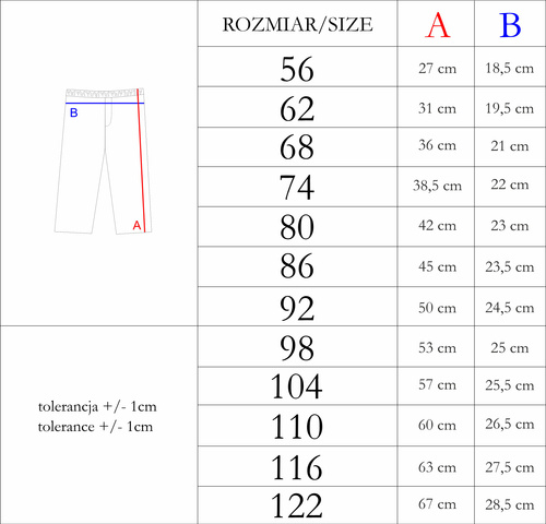 Spodnie niemowlęce 210301 Teddy Nicol