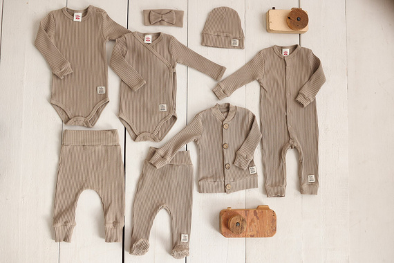 "Natural Harmony" Makoma Spodnie fango