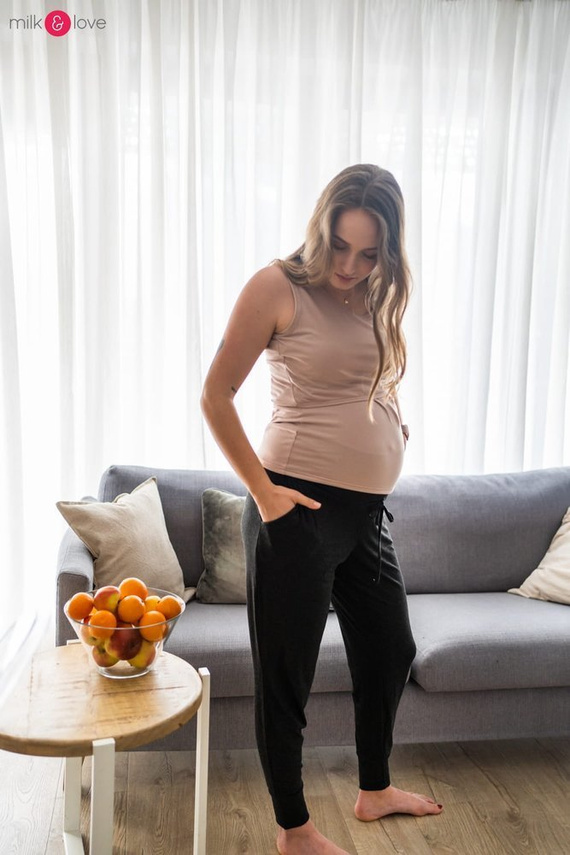 Spodnie Milk&Love dresowe joggersy czarny