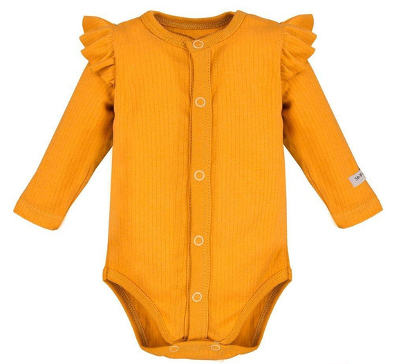 Body z długim rękawem rozpinane "Simply Comfy" Ewa Klucze- wrzos