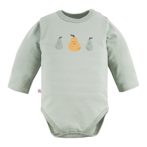 Body z długim rękawem Pearfect Eevi-zielony