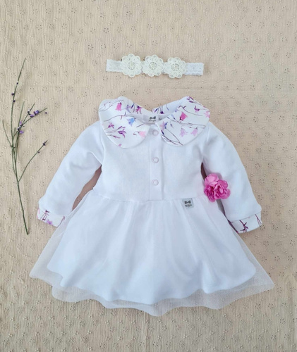 364B Calinka Sukienka Marija - biały