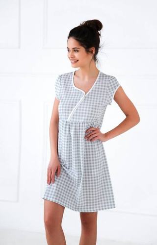 Symone koszula nocna Sensis - szara