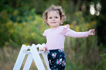 "Rose Bonica" Body z długim rękawem Makoma pudrowy róż