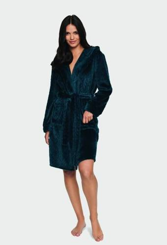 40146 Home Szlafrok damski Henderson teal green