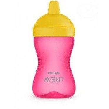Kubek twardy ustnik 300ml GIRL AVENT PHILIPS różowy