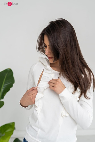 Milky Waves Milk&Love Bluzka do karmienia czarny