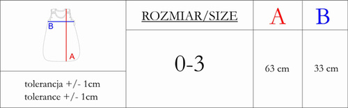 212043 Tola Śpiworek do spania Nicol 