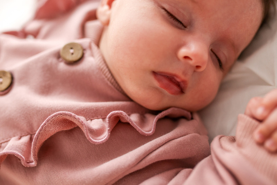 "Girl Blush" Makoma Dres niemowlęcy różowy