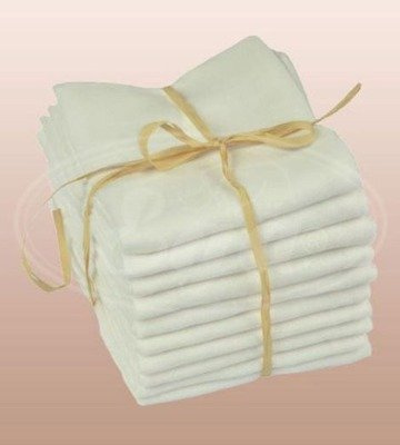 Pielucha biała tetrowa 80x80