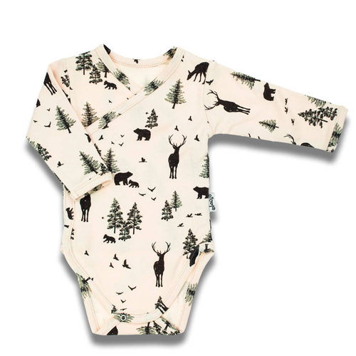 199096 Bambi Nicol Body z długim rękawem rozpinane