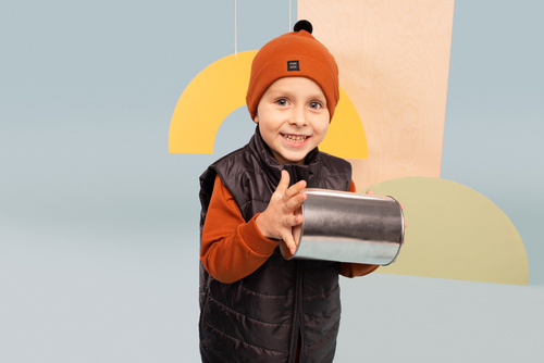 Olivier Pinokio Czapka dziecięca - brąz