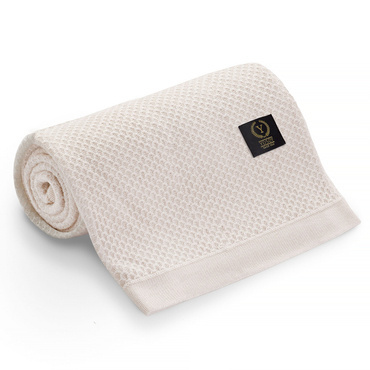 Bambusowy kocyk Clover YOSOY - white pearl