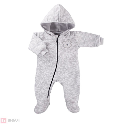 Pajac kombinezon dresowy "SNOW" Ewa Klucze- turkus