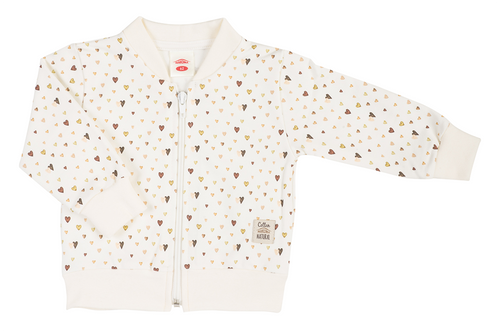 "Hearts Brown" Makoma Dres niemowlęcy